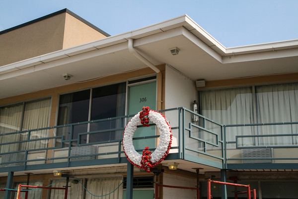 plek waar MLK is neergeschoten